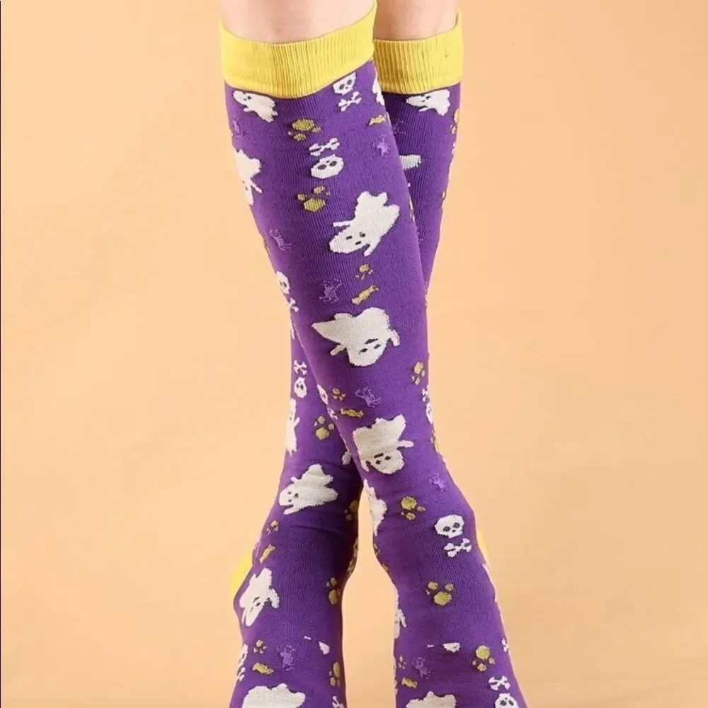 Halloween Thigh High Socks